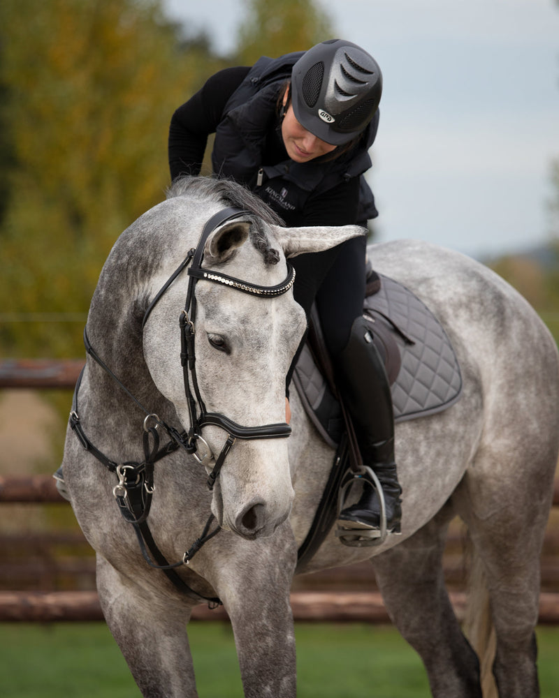 Chargez l'image dans la visionneuse de la galerie, Frontal doublé avec strass