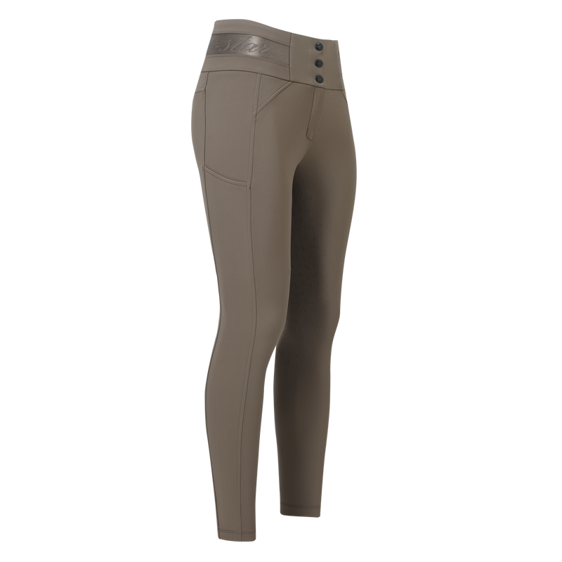 Chargez l'image dans la visionneuse de la galerie, Legging Athletic Luxe FullGrip Stone Full Grip