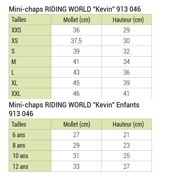 Chargez l'image dans la visionneuse de la galerie, Mini-chaps Kevin