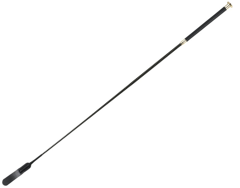 Chargez l'image dans la visionneuse de la galerie, Cravache de dressage Claquette Or Noir Beige