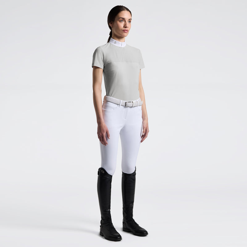 Chargez l'image dans la visionneuse de la galerie, Inserts en jersey perforé Chemise de compétition à manches courtes CAD276