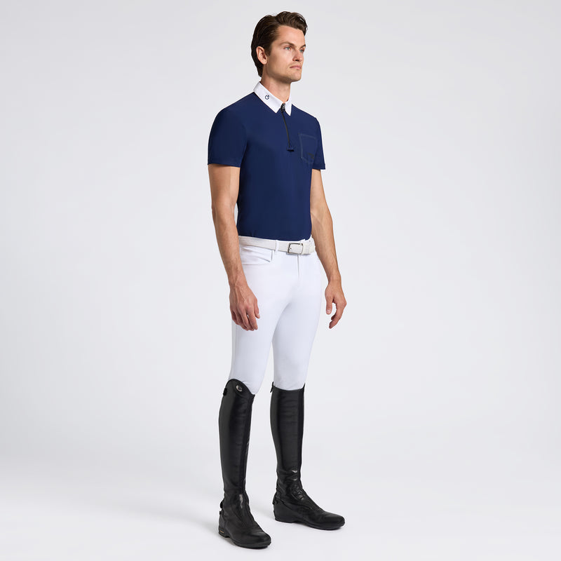 Chargez l'image dans la visionneuse de la galerie, Chemise de compétition Jersey Perforée Pocke SS CAU254