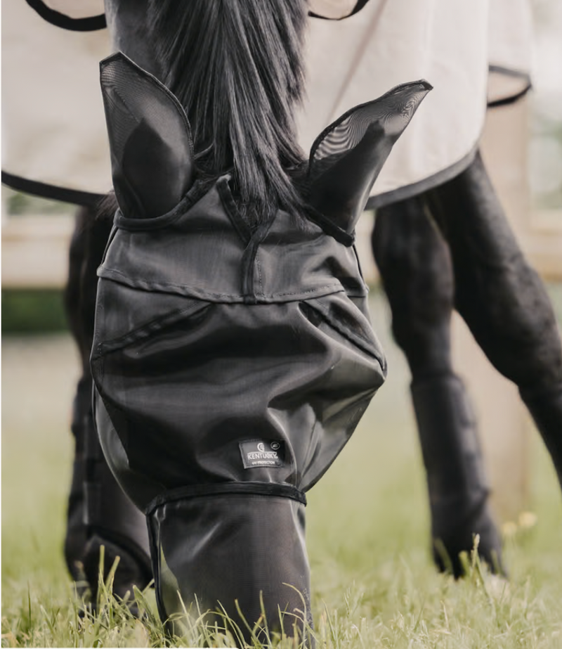 Chargez l'image dans la visionneuse de la galerie, Masque anti-mouche classic avec oreilles et nez noir