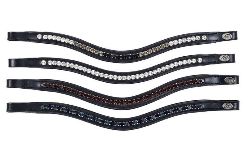 Chargez l'image dans la visionneuse de la galerie, Frontal doublé avec strass