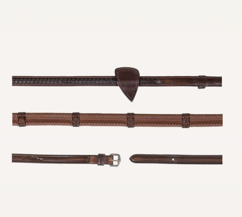 Chargez l'image dans la visionneuse de la galerie, Rênes NE tressées 7 arrêtoirs