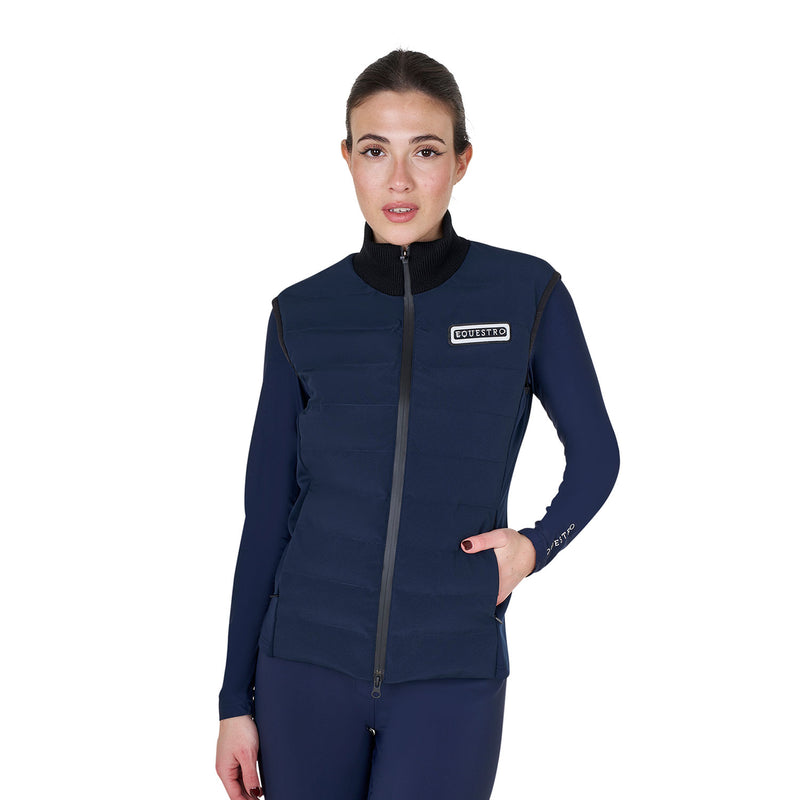 Chargez l'image dans la visionneuse de la galerie, Women's zippered vest technical blend