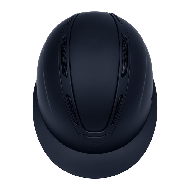 Chargez l'image dans la visionneuse de la galerie, Casque Apocalypse femme coque mate Equestro marine / marine