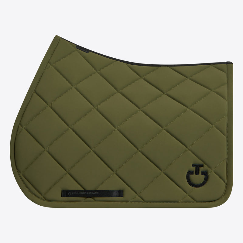 Chargez l'image dans la visionneuse de la galerie, Tapis de selle de saut en jersey matelassé en losanges SOT051