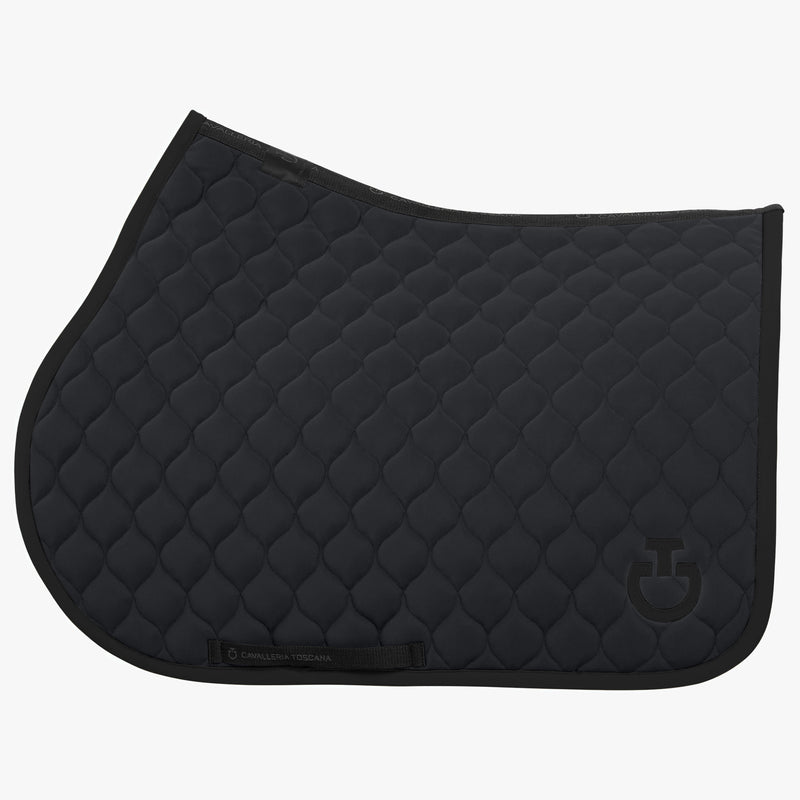 Chargez l'image dans la visionneuse de la galerie, Tapis de selle de saut en jersey matelassé circulaire SOT053