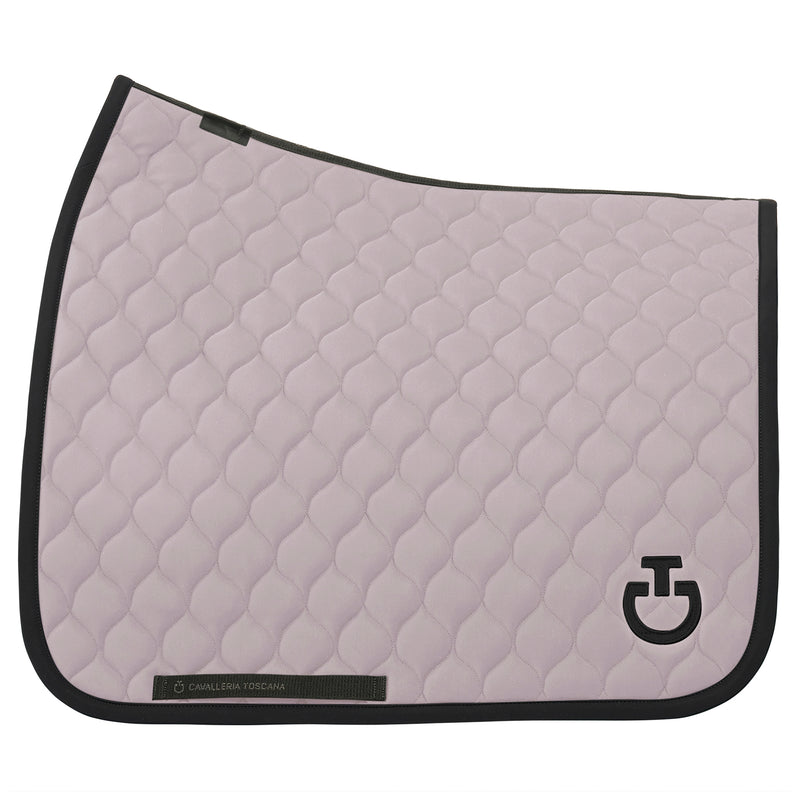 Chargez l'image dans la visionneuse de la galerie, Tapis de selle de dressage en jersey matelassé circulaire SOT054