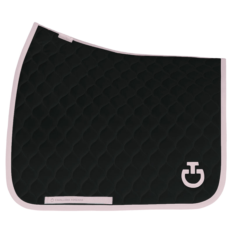Chargez l'image dans la visionneuse de la galerie, Tapis de selle de dressage en jersey matelassé circulaire SOT054