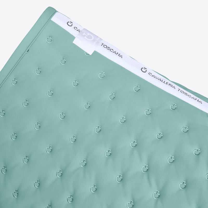 Chargez l'image dans la visionneuse de la galerie, Tapis de selle brodé matelassé SOT111