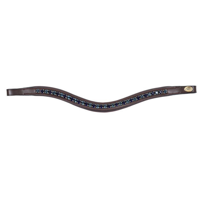 Chargez l'image dans la visionneuse de la galerie, Frontal doublé avec strass