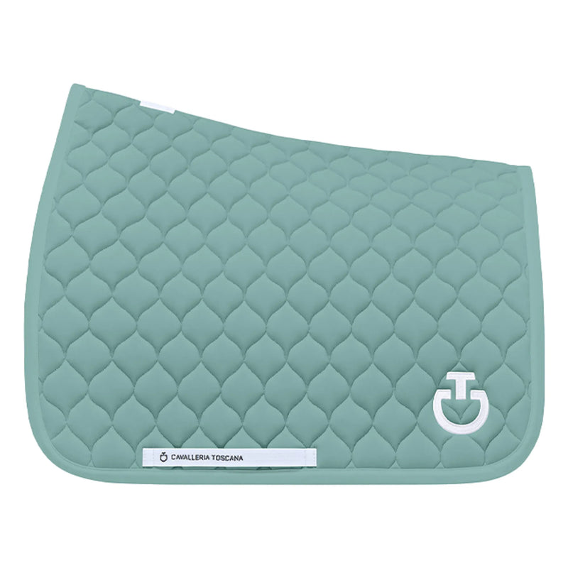 Chargez l'image dans la visionneuse de la galerie, Tapis de selle matelassé Dressage Circles Jersey SOT054 JE222