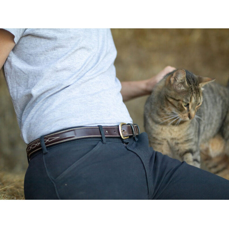 Chargez l'image dans la visionneuse de la galerie, Ceinture avec surpiqure