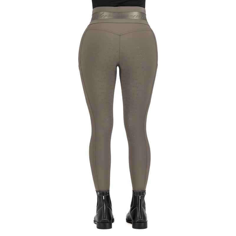 Chargez l'image dans la visionneuse de la galerie, Legging Athletic Luxe FullGrip Stone Full Grip