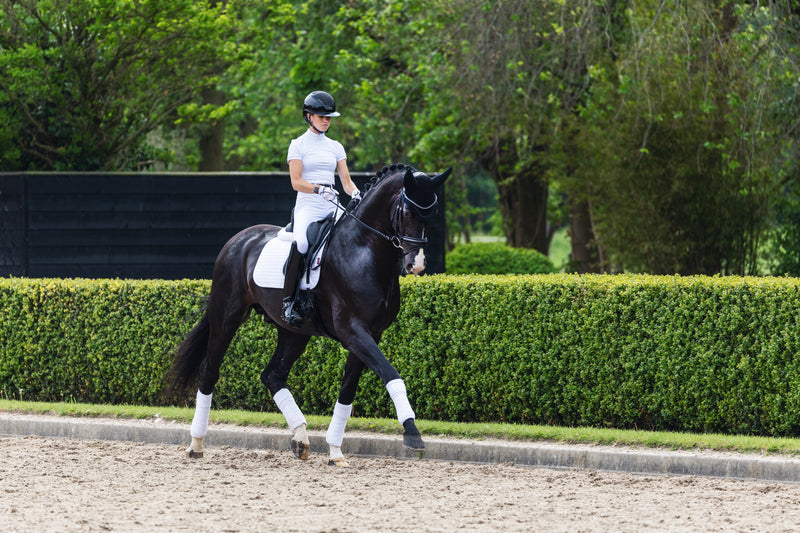 Chargez l'image dans la visionneuse de la galerie, Tapis de selle Square Dressage suède