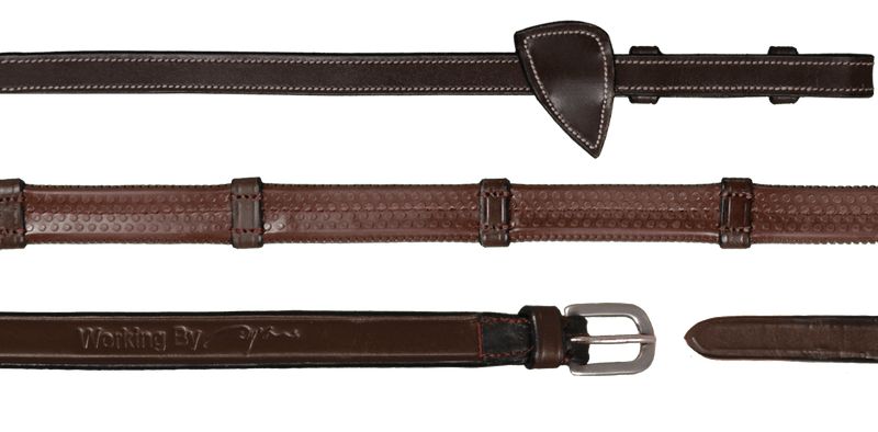 Chargez l'image dans la visionneuse de la galerie, Rênes Caoutchouc 1/2 Avec 7 Arretoirs Working by Dyon