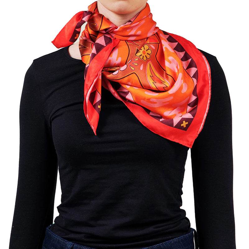 Chargez l'image dans la visionneuse de la galerie, Carré de soie