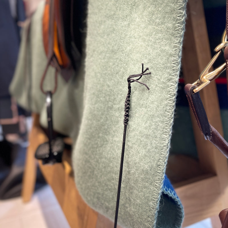 Chargez l'image dans la visionneuse de la galerie, Cravache de dressage nylon bout tressé