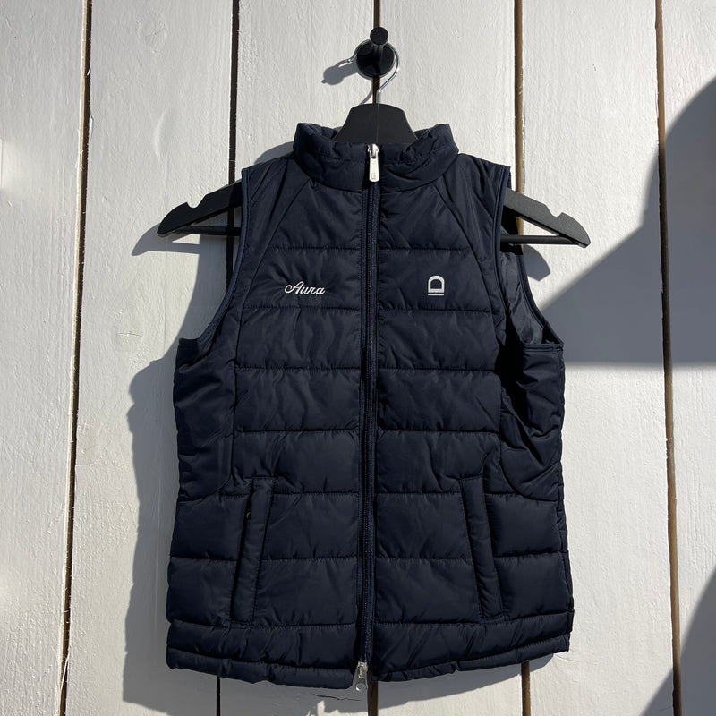 Chargez l'image dans la visionneuse de la galerie, Doudoune sans manche brodée Étrier de Paris avec Prénom