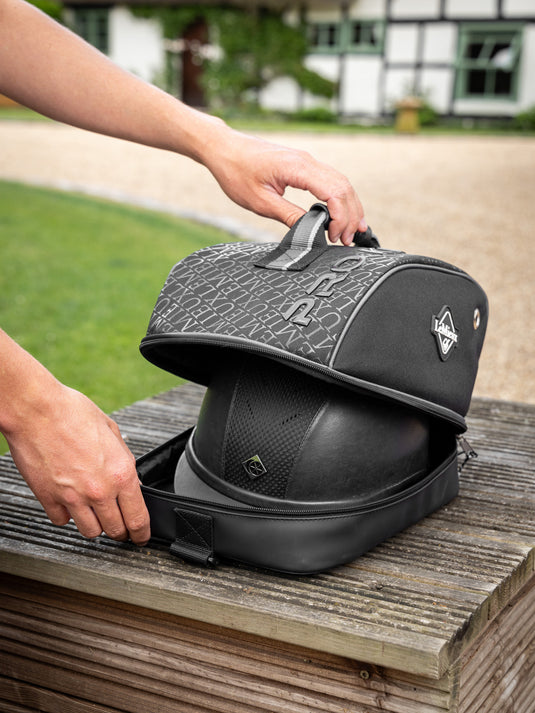 Coffret à casque Elite Pro LeMieux noir porté