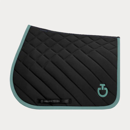 Tapis de selle matelassé Diamonds and Lines SOT113