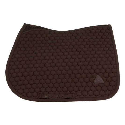 Tapis de saut Honey Acavallo marron foncé