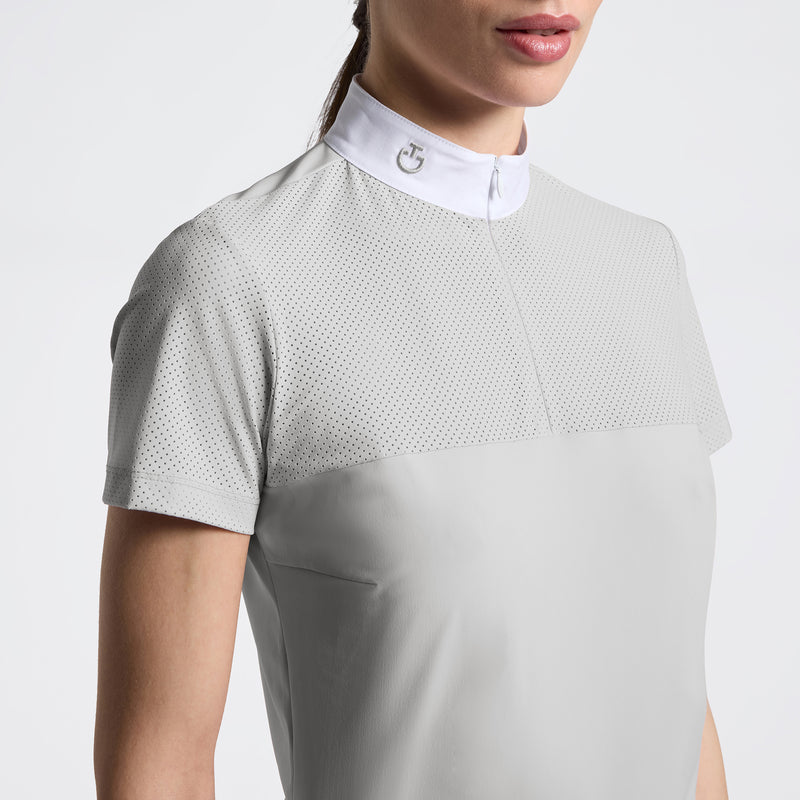 Chargez l'image dans la visionneuse de la galerie, Inserts en jersey perforé  Chemise de compétition à manches courtes CAD276
