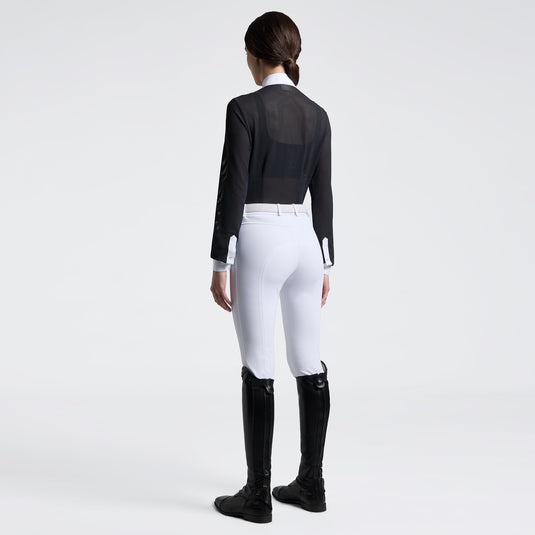 Chemise de compétition à manches longues avec empiècement perforé CAD300