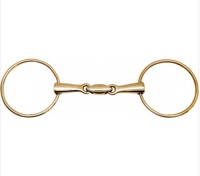 Filet 2 grands anneaux FEELING - Anatomic maillechort