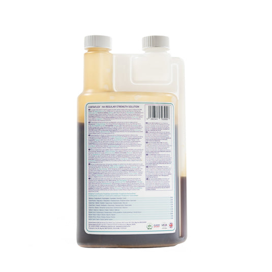 Cortaflex HA Regular Strength Solution 1 L – étiquette arrière