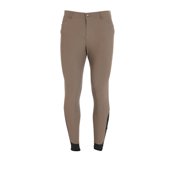 Pantalon équitation homme 140 basanes agrippantes marine FOUGANZA Pantalon équitation homme 140 basanes agrippantes marine FOUGANZA