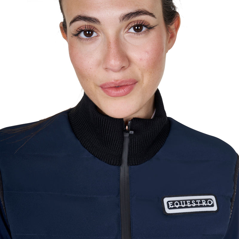Chargez l&#39;image dans la visionneuse de la galerie, Women&#39;s zippered vest technical blend
