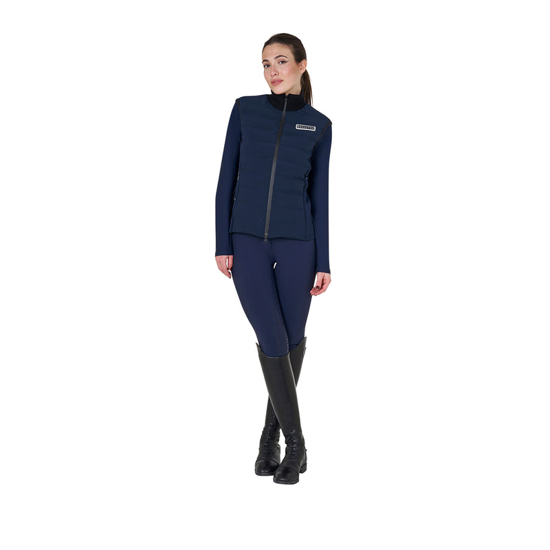 Chargez l&#39;image dans la visionneuse de la galerie, Women&#39;s zippered vest technical blend
