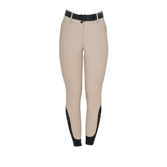 Pantalon femme Strass Oxford Tan