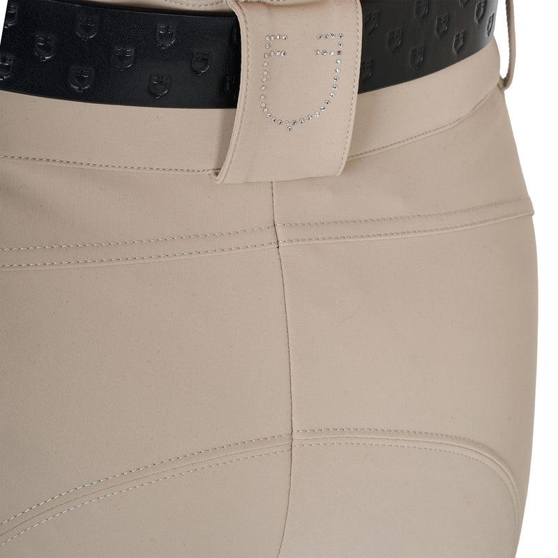 Chargez l'image dans la visionneuse de la galerie, Pantalon femme Strass Oxford Tan
