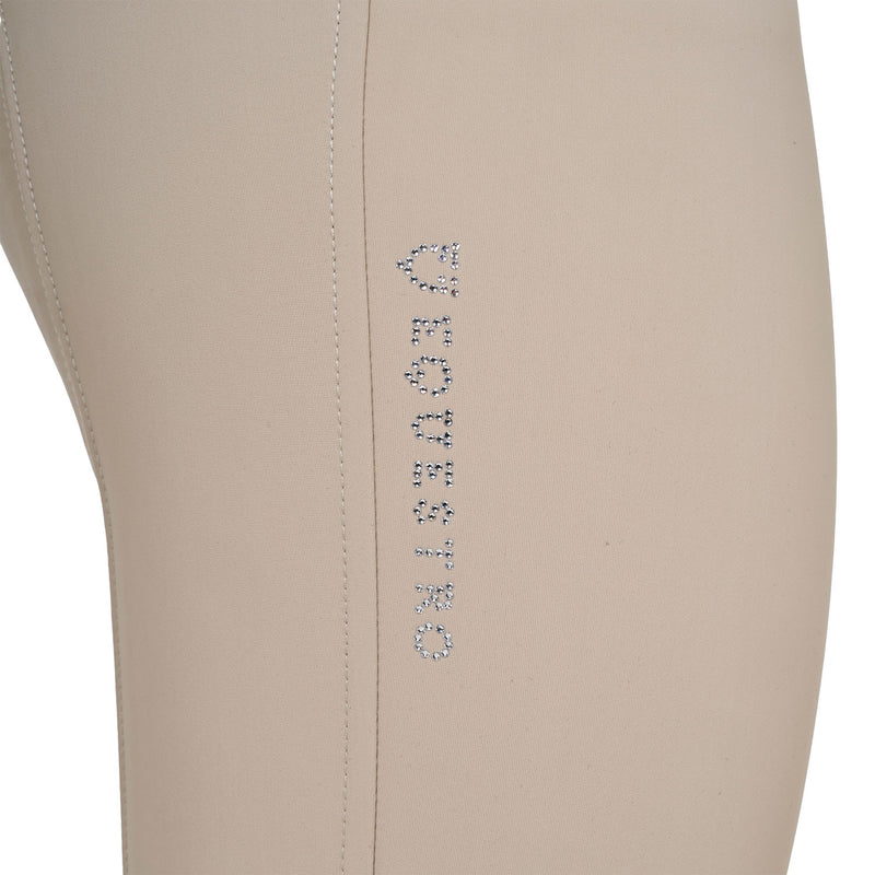 Chargez l'image dans la visionneuse de la galerie, Pantalon femme Strass Oxford Tan
