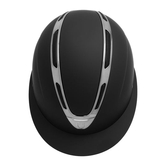 Casque Apocalypse femme coque mate Equestro noir / gun métal