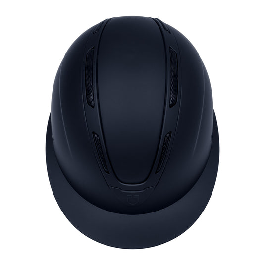 Casque Apocalypse femme coque mate Equestro marine / marine