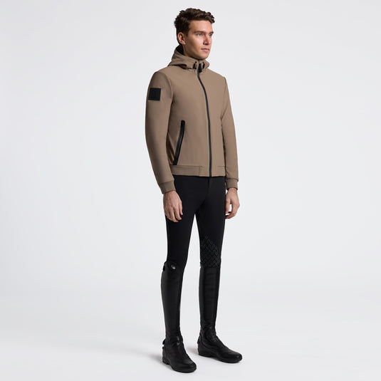 Softshell à capuche