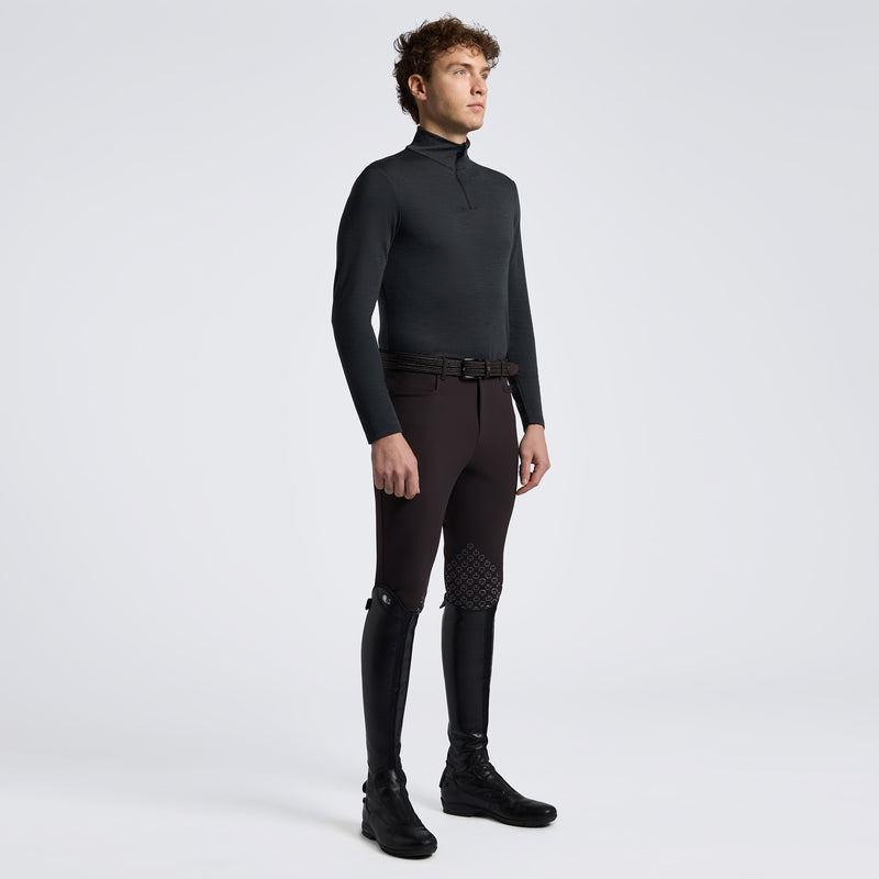 Chargez l'image dans la visionneuse de la galerie, Tech Wool Half Zip Training Polo L/S POU399
