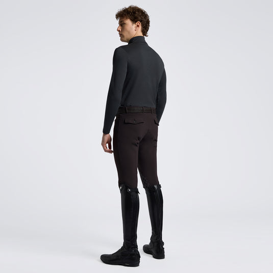 Tech Wool Half Zip Training Polo L/S POU399