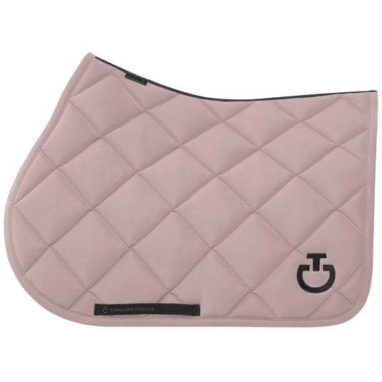 Tapis de selle de saut en jersey matelassé en losanges SOT051