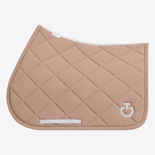 Tapis de selle de saut en jersey matelassé en losanges SOT051