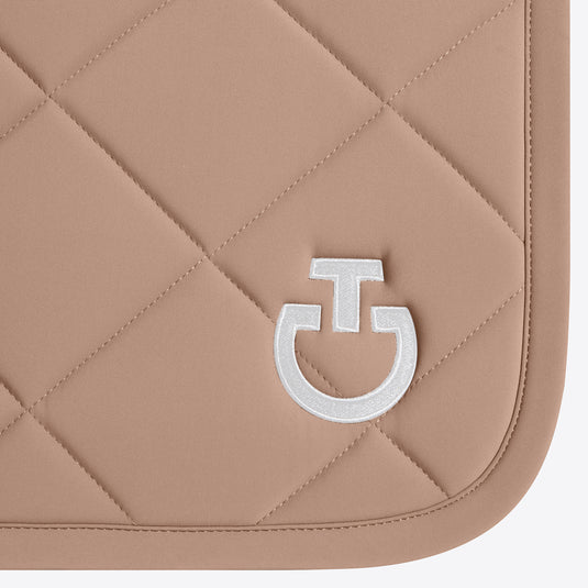 Tapis de selle de saut en jersey matelassé en losanges SOT051