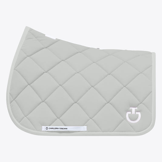 Tapis de selle de saut en jersey matelassé en losanges SOT051