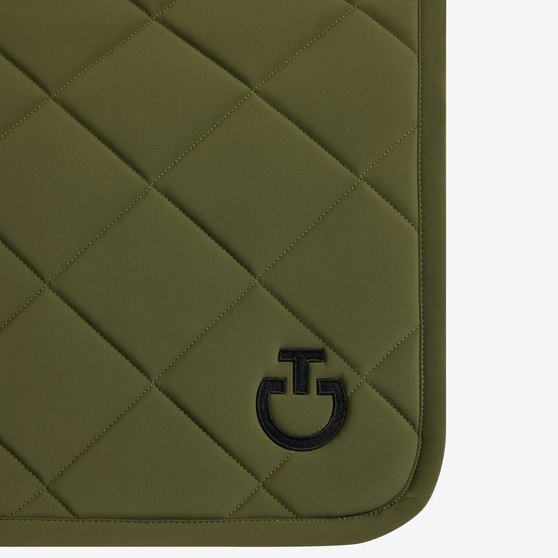 Chargez l'image dans la visionneuse de la galerie, Tapis de selle de saut en jersey matelassé en losanges SOT051
