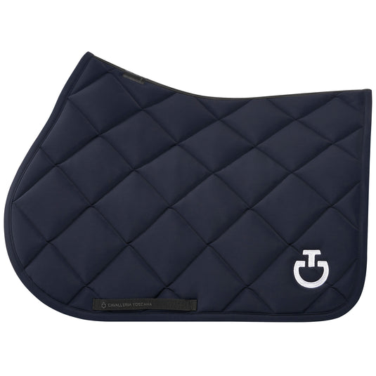 Tapis de selle de saut en jersey matelassé en losanges SOT051