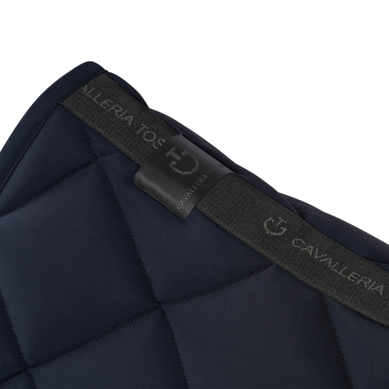 Chargez l'image dans la visionneuse de la galerie, Tapis de selle de saut en jersey matelassé en losanges SOT051

